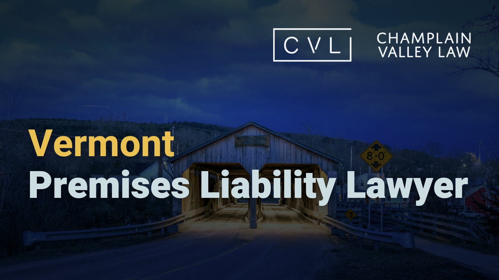 Vermont Premises Liability Lawyer Champlain Valley Law Drew Palcsik